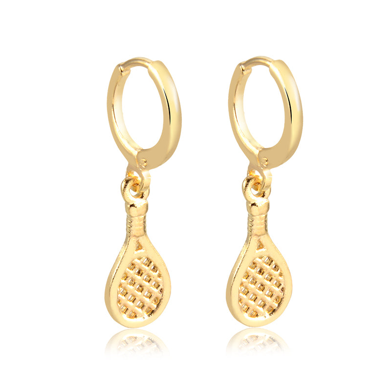 Tennis Hoop Earrings