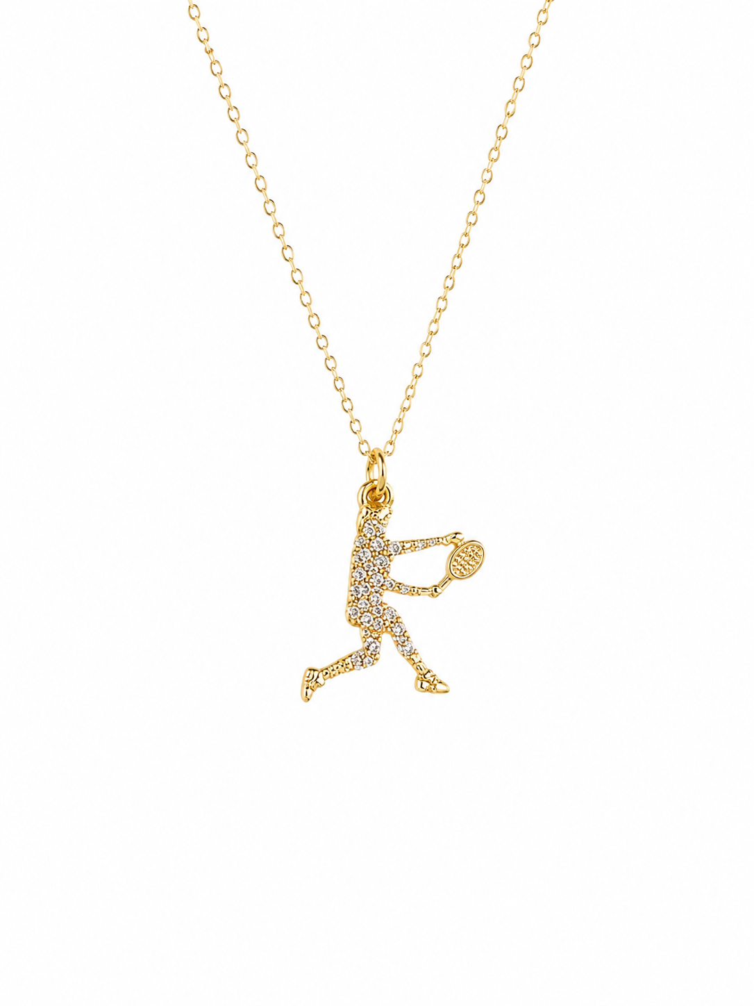 Tennis Player Necklace